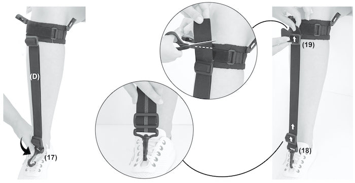 Dual Foot Lifter and Leg Launcher Orthosis for Neurological Disorders