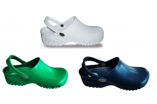 Sabots à talon mixte avec insert antistatique Clog