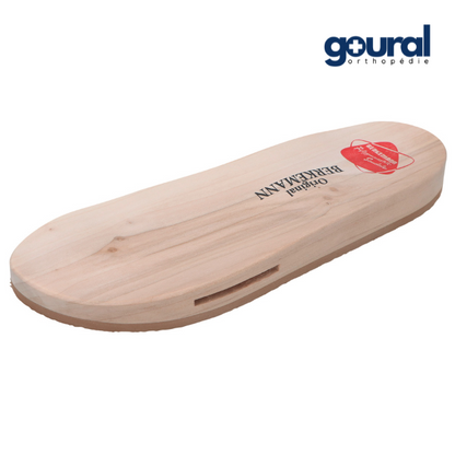 Semelles mixtes originales en bois sans bride