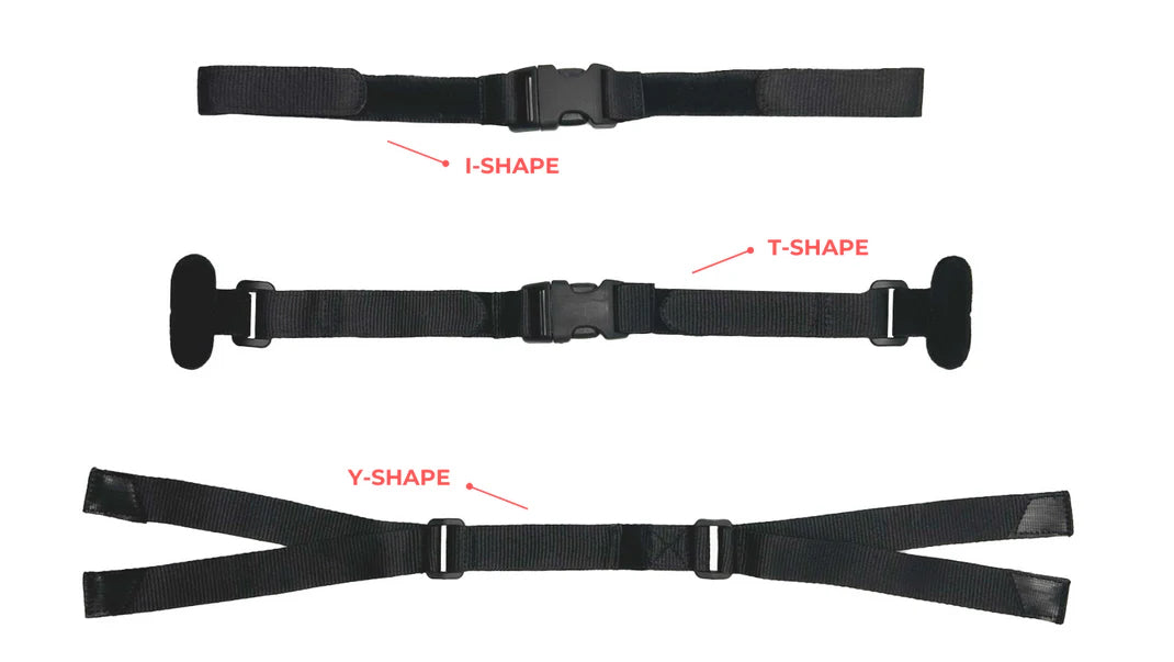 Sangle mentonnière attache casque médical de protection