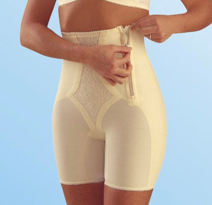 Slip-Gaine-cuisse haute de maintien fermeture latérale par zip