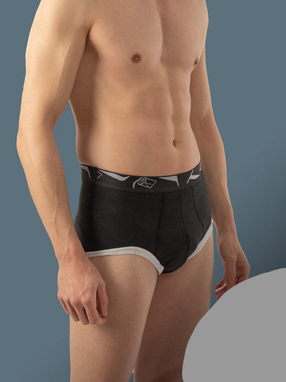 Two-tone containment hernia brief Hernix 43A-1