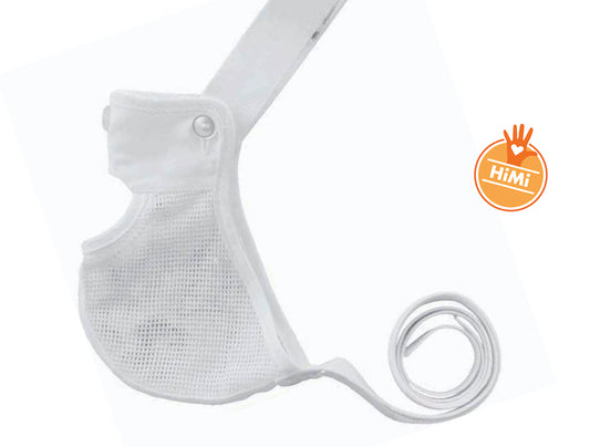 Suspensoir testiculaire Lux en maille aérée avec passage de verge