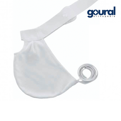 Suspensoir testiculaire Lux en tricot avec passage de verge
