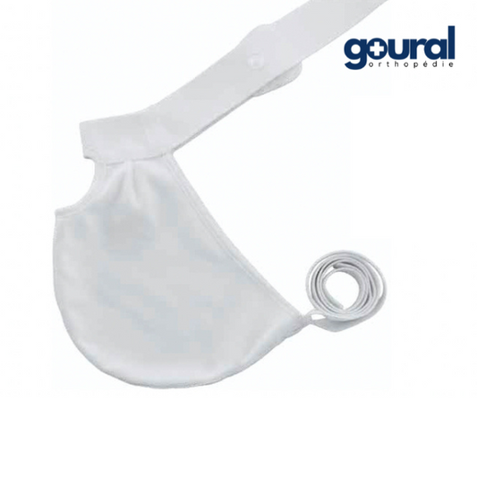 Suspensoir testiculaire Lux en tricot avec passage de verge