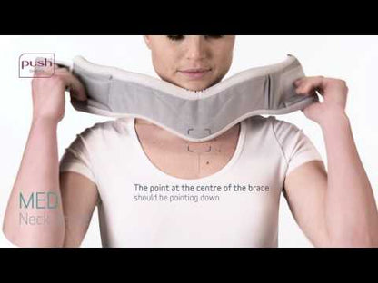 Collier cervical ergonomique évolutif semi-rigide Push med