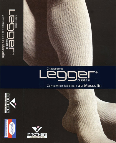 Chaussettes de contention Legger Sportswear T-FIBRE (L'homme